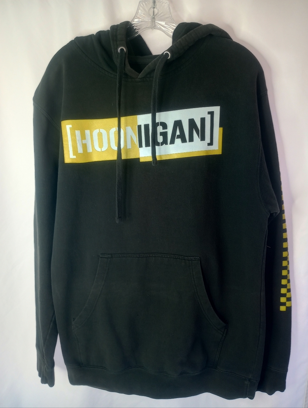 *HOONIGAN Pull Over Hoodie Black